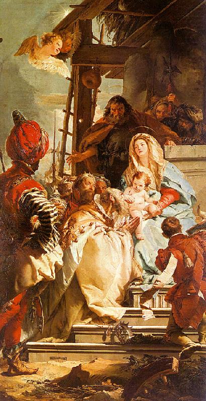 Mercury Appearing to Aeneas, Giovanni Battista Tiepolo